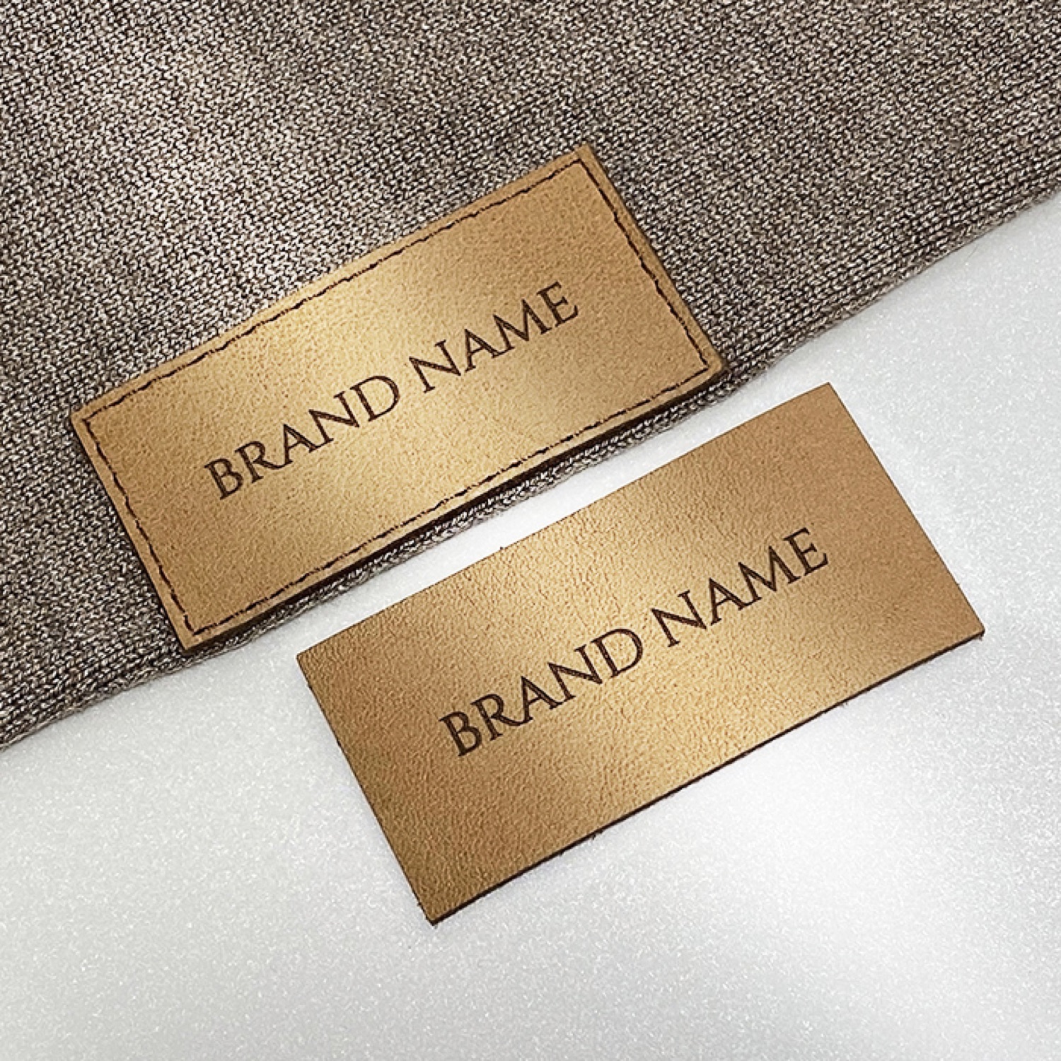 Leather & Faux Leather Labels